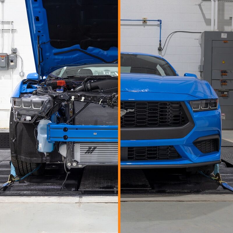 Mishimoto Intercooler & Pipe Kit for 2024+ Ford Mustang EcoBoost (MMINT-MUS4-24KBKBK) – view 9