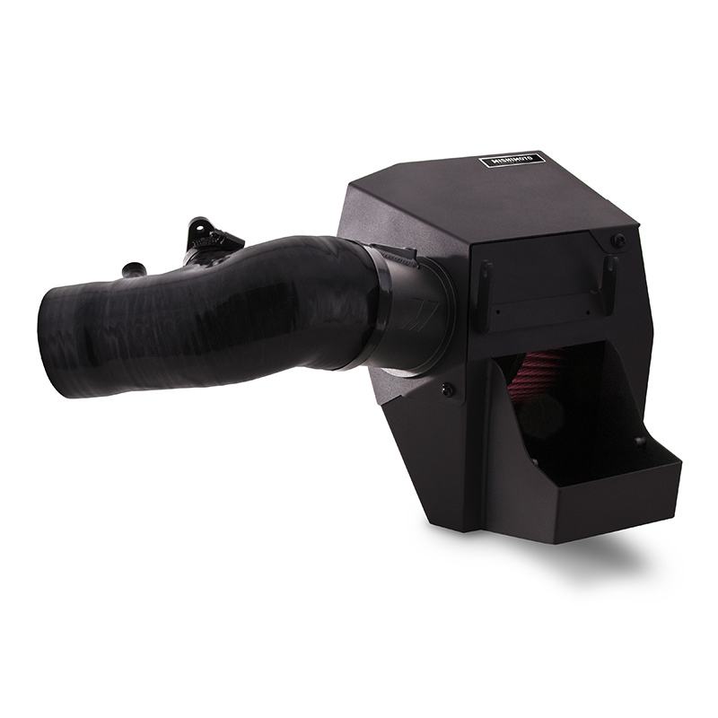 Precision-adjusted CNC aluminum MAF sensor housing included in Mishimoto Type R intake kit