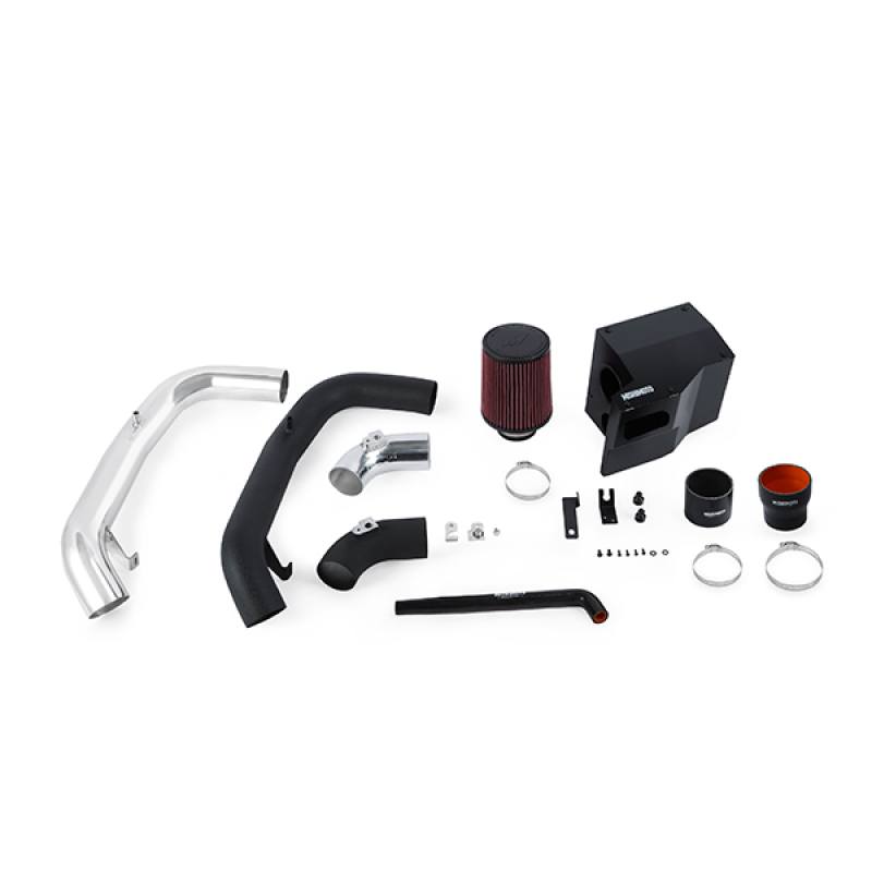 Mishimoto MMAI-FOST-13WBK wrinkle black cold air intake for 2013-2018 Ford Focus ST