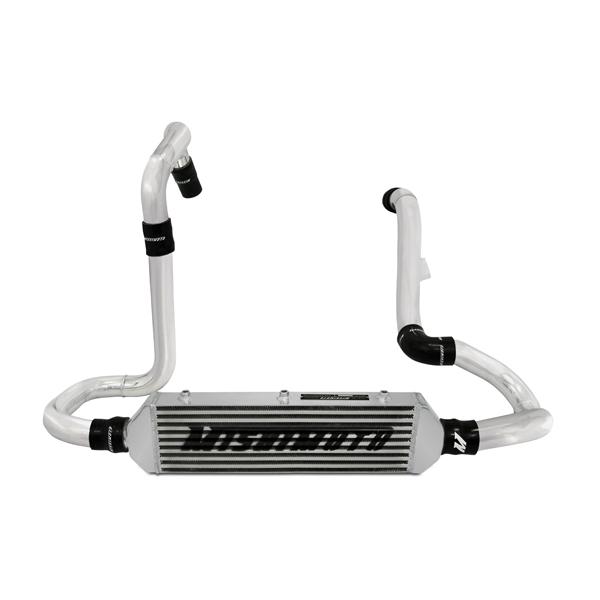 Mishimoto intercooler kit installed on Hyundai Genesis Coupe 2.0T without bumper modification