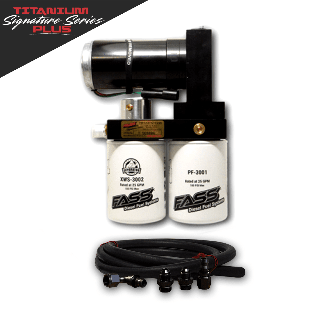 Titanium Signature Series Plus Fuel System for 2008-2010 Ford Powerstroke 6.4L (900-1200hp) FASS