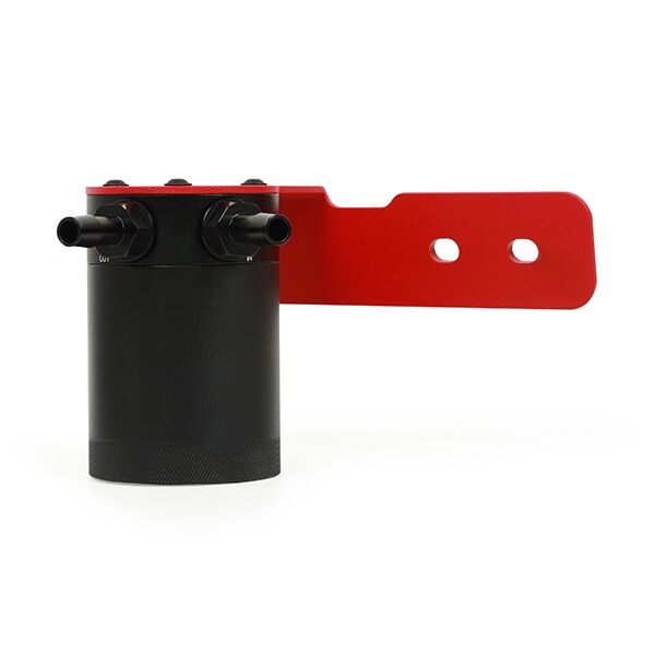 Pre-molded direct-fit hoses with integrated check valve included in Mishimoto Accord catch can kit