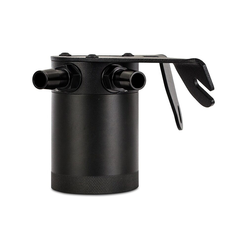 Mishimoto catch can kit mounting bracket and fuel- and oil-resistant hoses with quick-disconnect fittings