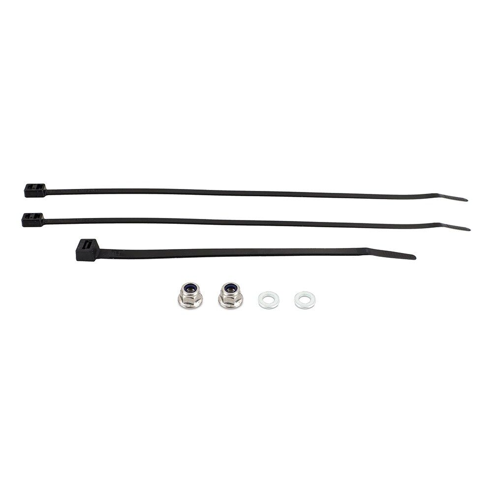 Mishimoto Bronco 2.3L EcoBoost catch can kit installed with direct-fit steel mounting bracket
