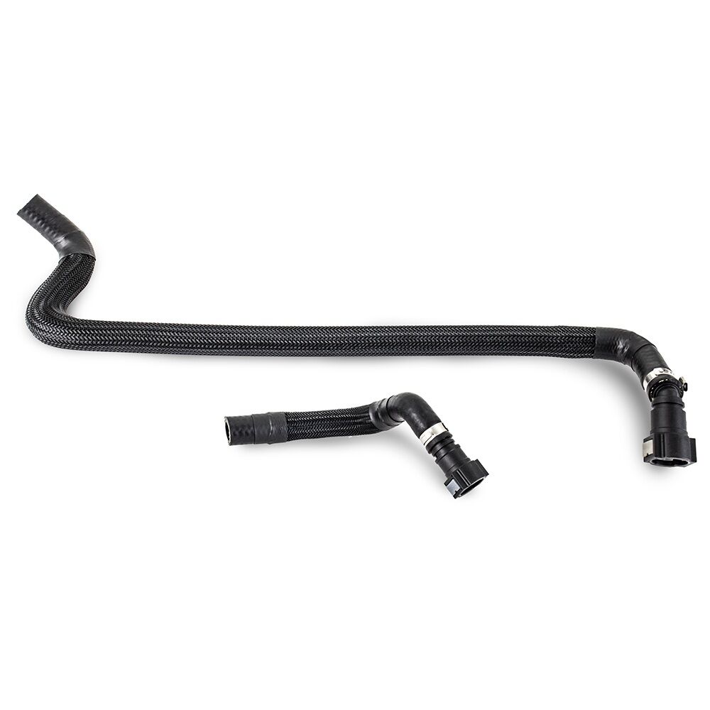 Internal cyclone baffle and high-flow filter inside the Mishimoto carbon fiber catch can