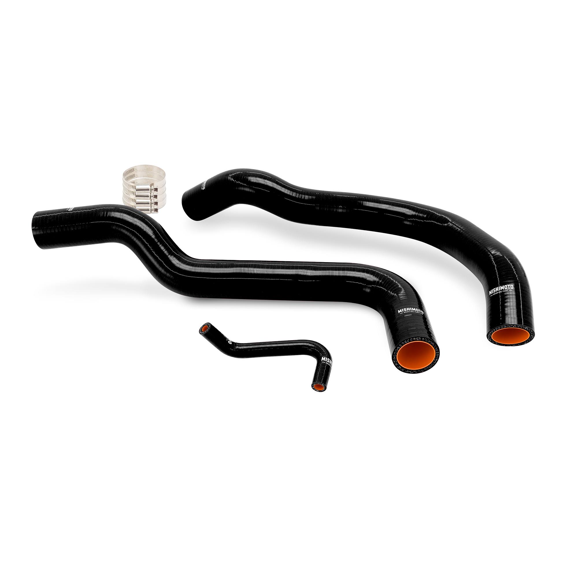 Mishimoto black silicone radiator hose kit for 2016-2023 Toyota Tacoma 2.7L