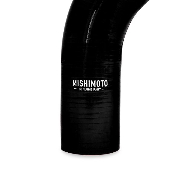 Mishimoto silicone radiator hose with heat-resistant embedded fibers rated to 330°F