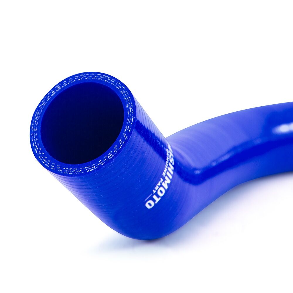 Close-up of heat-resistant fiber-reinforced silicone construction on Mishimoto Jeep XJ hose kit