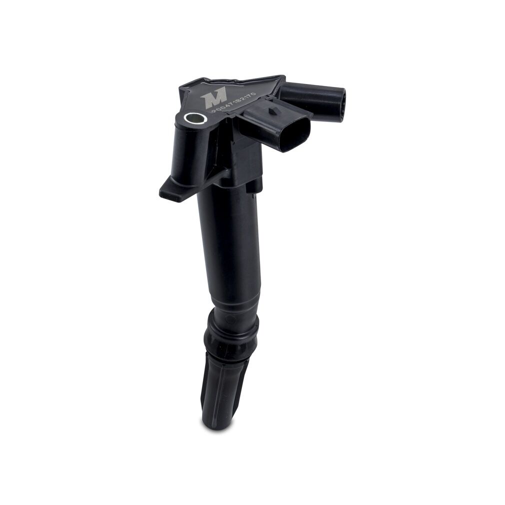 Female blade-terminal Mishimoto ignition coil designed for Ford 6.2L V8 engines