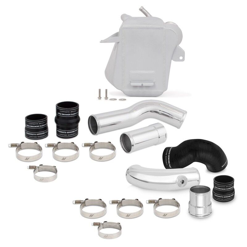 Mishimoto MMINT-F2D-11KSLP forced induction intercooler kit for 2011+ Ford Super Duty 6.7L Powerstroke