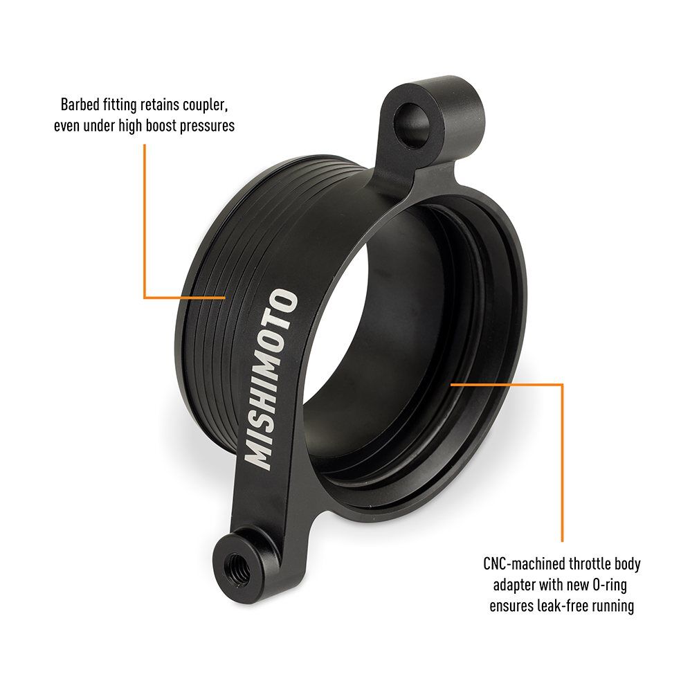 Mishimoto Performance Intake included with Subaru WRX intercooler kit for maximum airflow