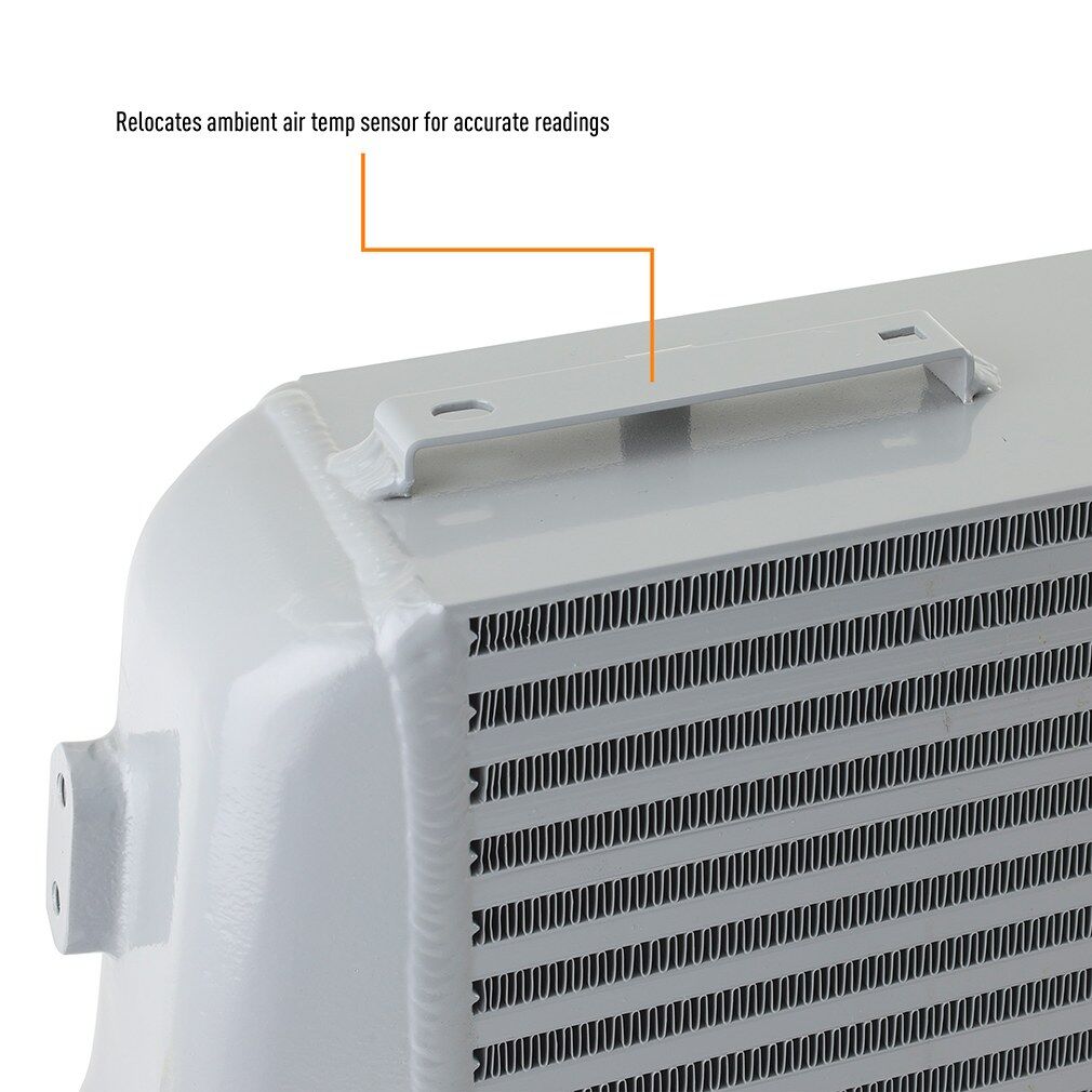 Bumper support bar with factory tow hook mounting included in Mishimoto WRX intercooler kit