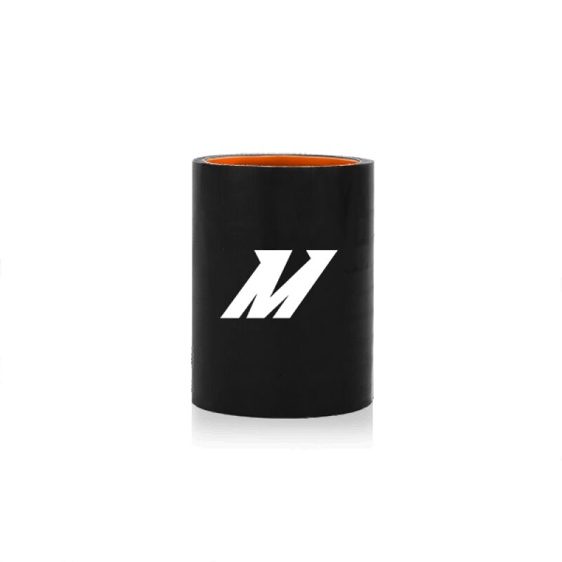 Mishimoto 2-inch straight silicone coupler for air intake systems in black
