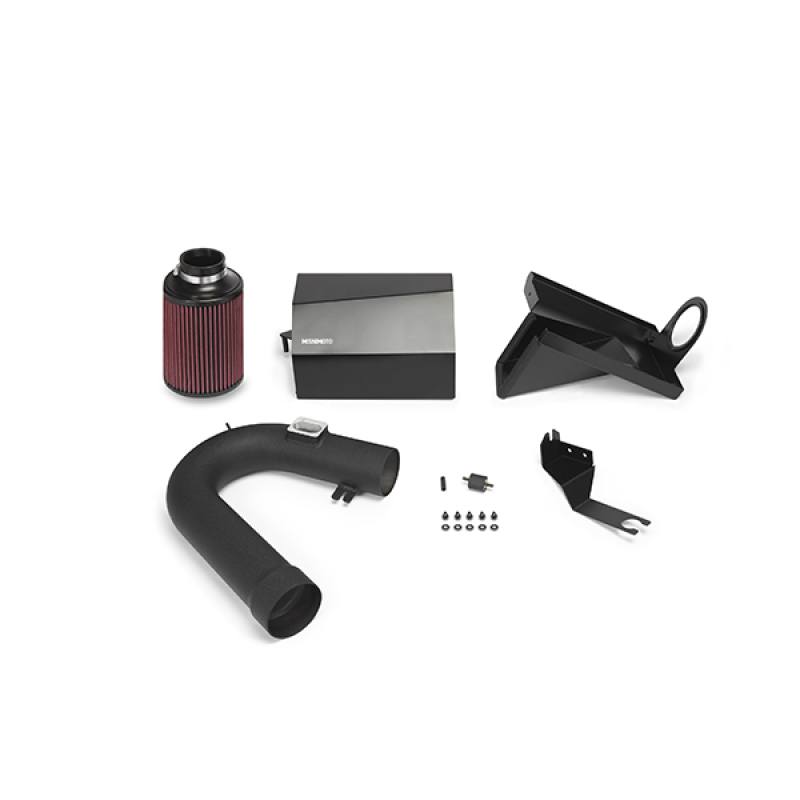 Mishimoto wrinkle black aluminum cold air intake for 2012 BMW F30 320i/328i N20 engine