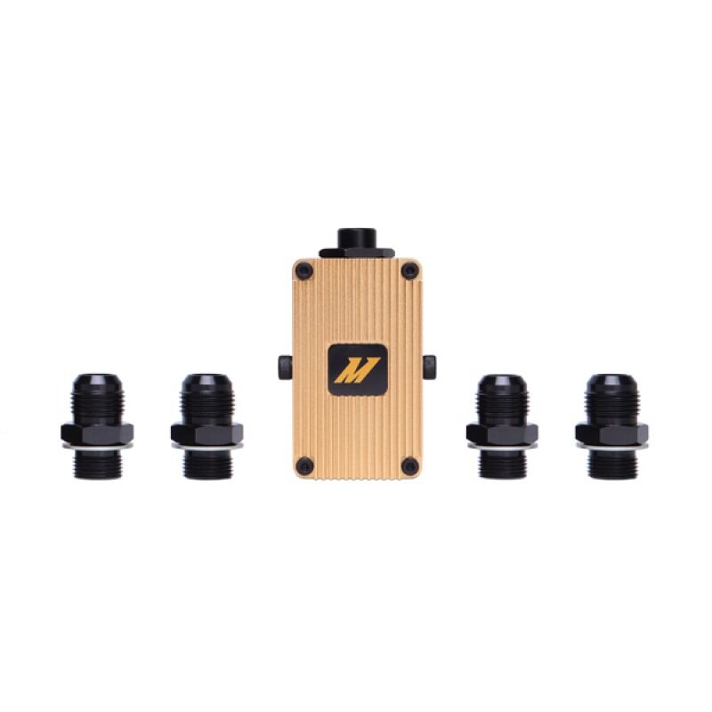 185°F thermostat unit included with the Mishimoto MMOP-EXTFC in-line thermostat