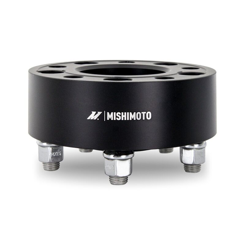 45mm Mishimoto wheel and tire accessory spacer in black finish, part MMWS-008-450BK