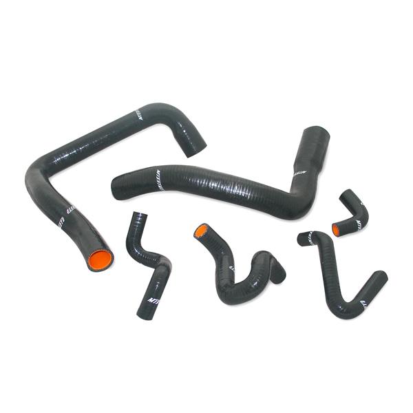 Mishimoto performance silicone radiator hose showing dual-layer heat-resistant construction