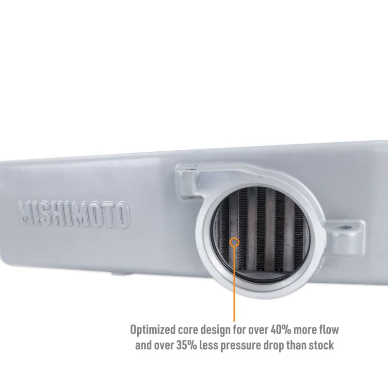 Mishimoto Top-Mount Intercooler Kit showcasing airflow improvement