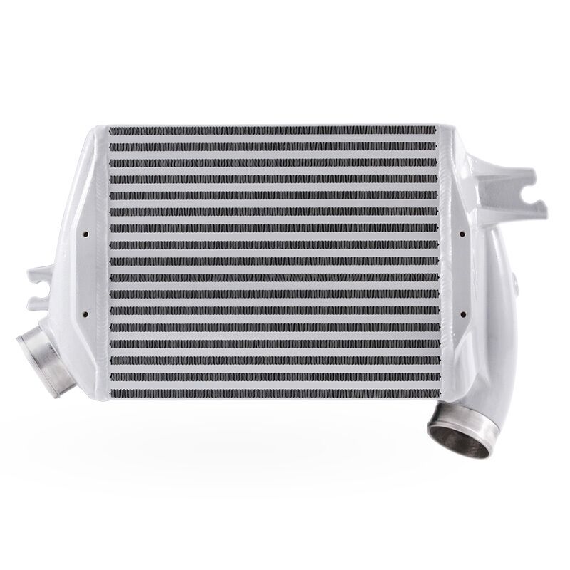 Top-mount intercooler design by Mishimoto for Subaru WRX