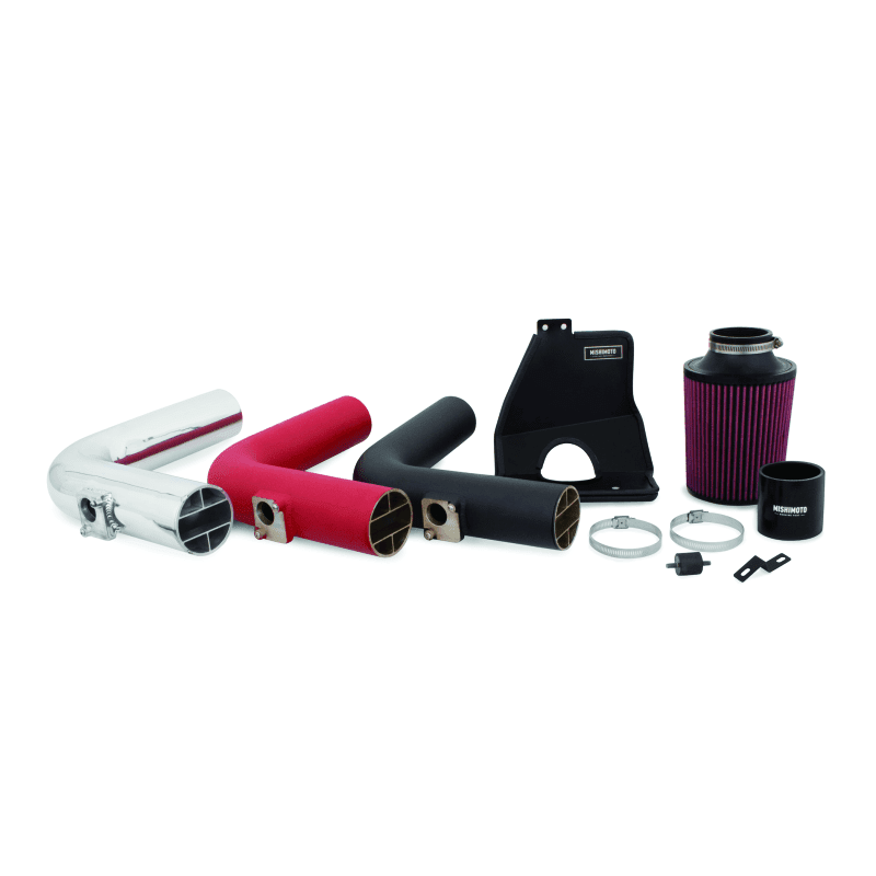 Mishimoto red oiled air filter with multi-layered cotton media, part MMAF-2757