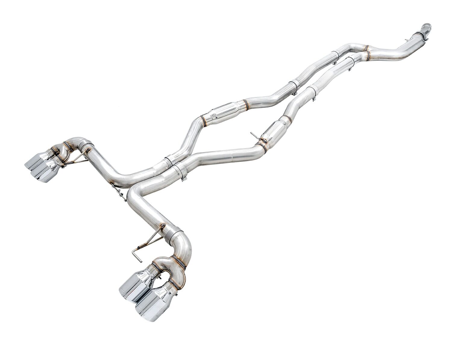 AWE Tuning BMW (Coupe/Sedan - 3.0 - AWD/RWD) Exhaust System Kit (3020-42078) – view 6