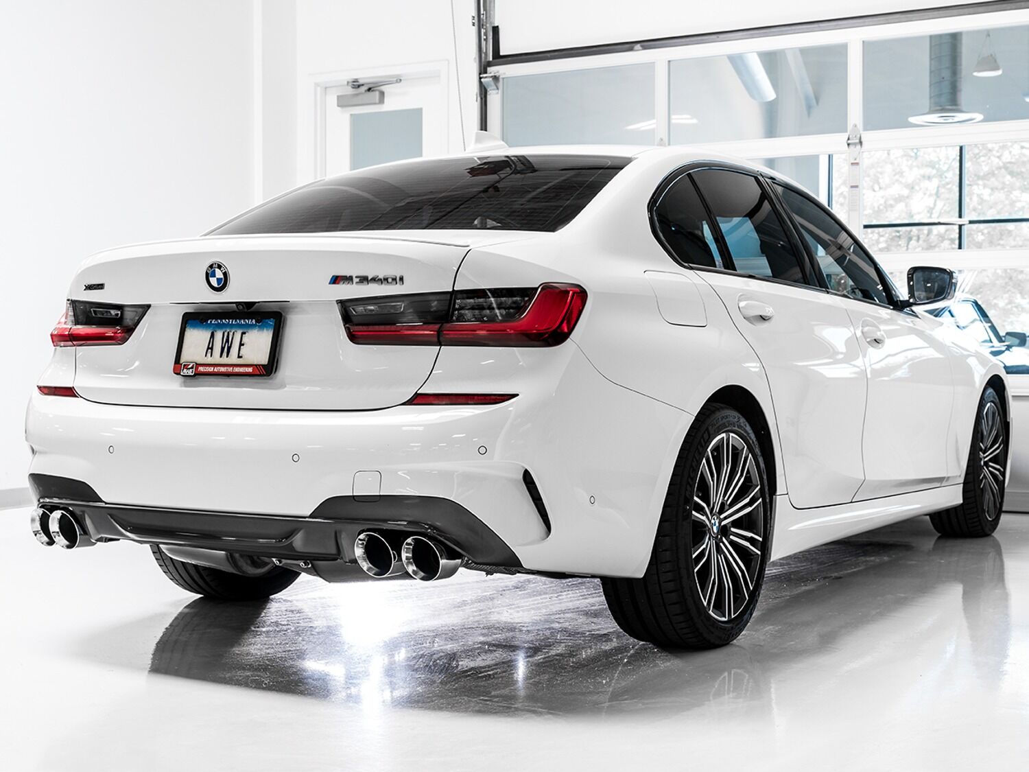 AWE Tuning BMW (Coupe/Sedan - 3.0 - AWD/RWD) Exhaust System Kit (3020-42078) – view 8