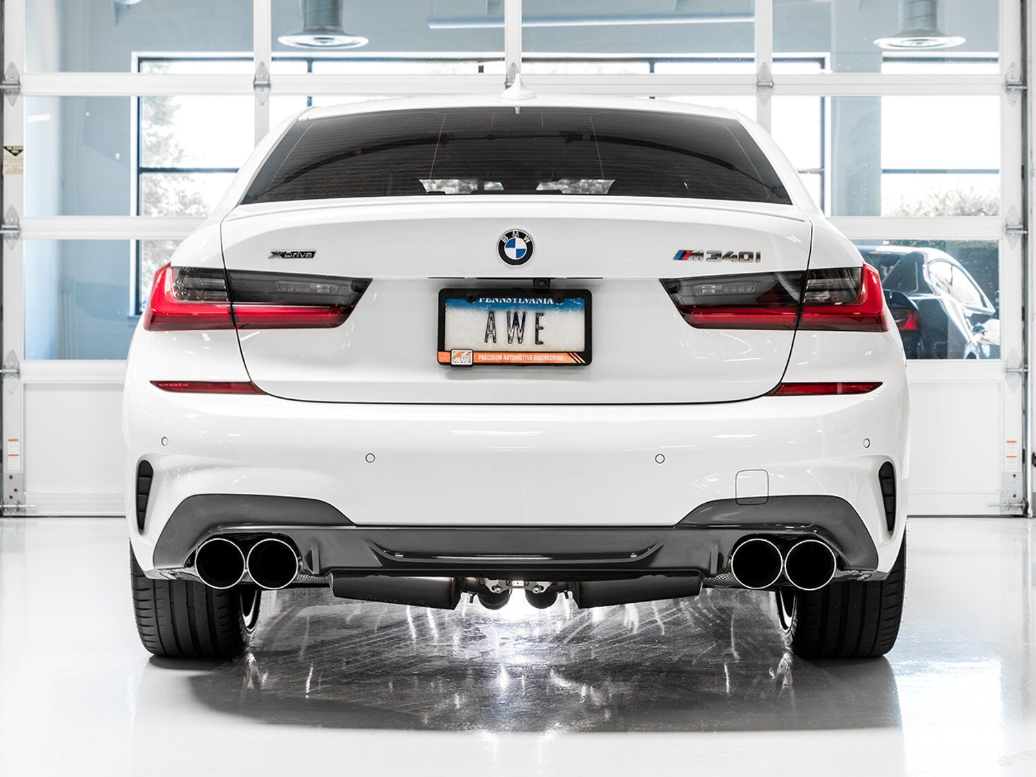 AWE Tuning BMW (Coupe/Sedan - 3.0 - AWD/RWD) Exhaust System Kit (3020-42078) – view 9