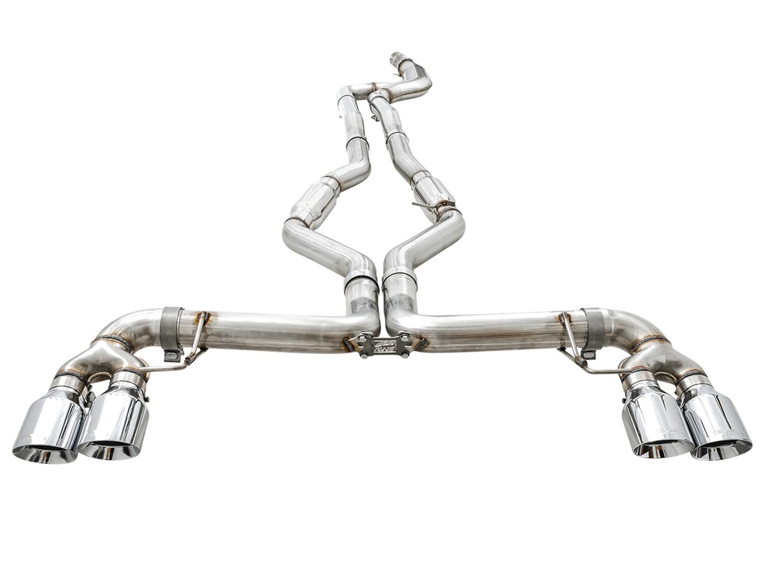 AWE Tuning BMW (Coupe/Sedan - 3.0 - AWD/RWD) Exhaust System Kit (3020-42078) – view 3