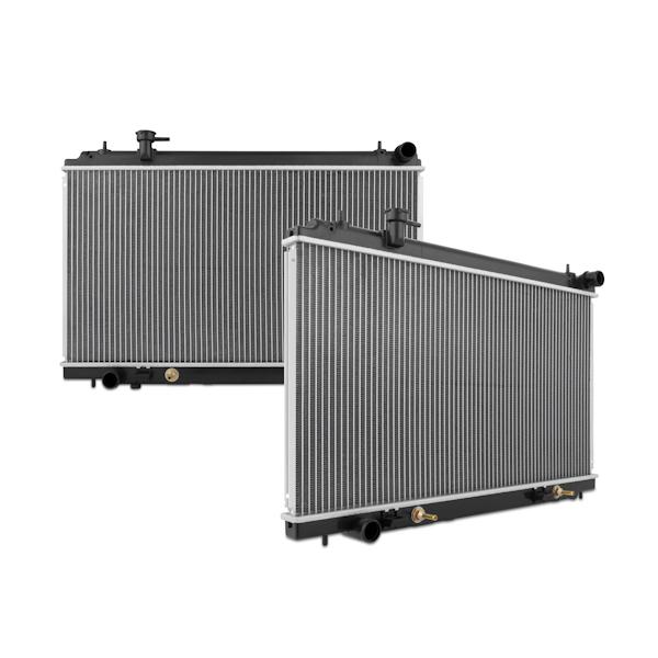 Direct fit replacement radiator for Jeep Cherokee models