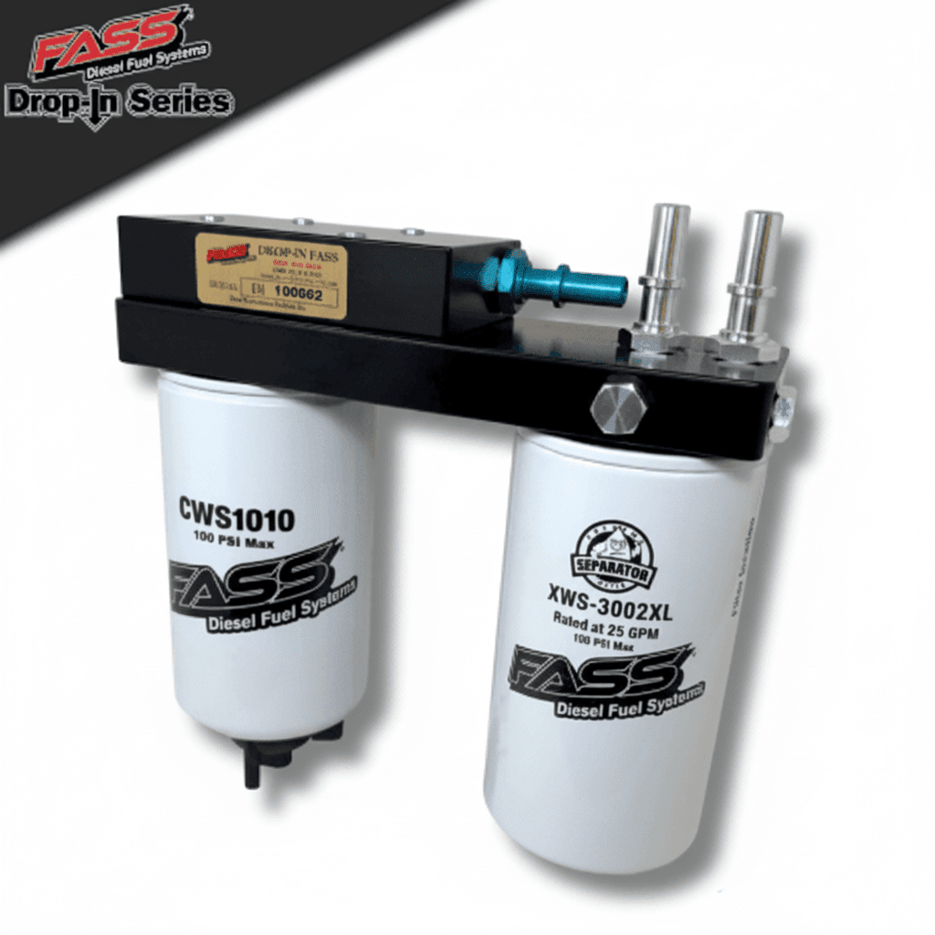 FASS Fuel Systems Drop-In Series Diesel Fuel System for Ford 17-25 Powerstroke 6.7L FASS (DIFSFRD1001)