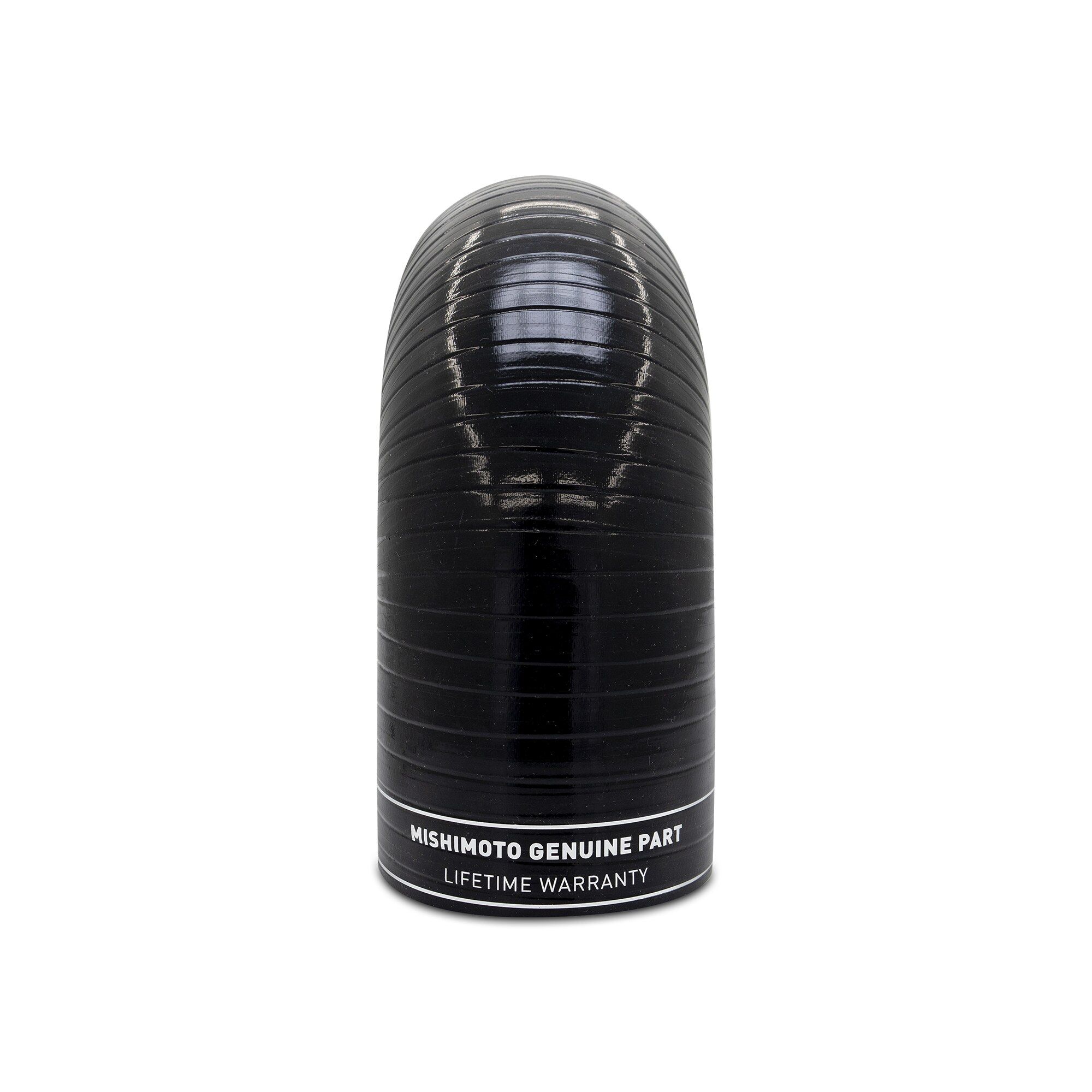 Mishimoto DuraCore black silicone 90-degree intercooler boot, part MMDCC-40A9BK