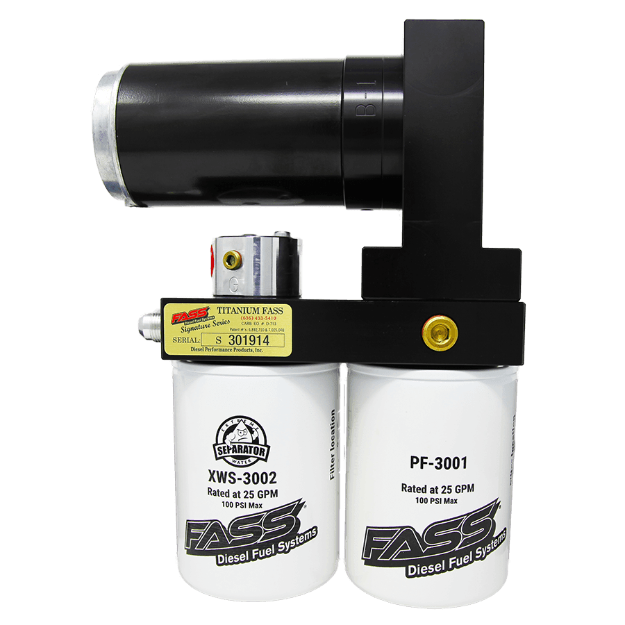 FASS Fuel Systems FASS TSF16290G Titanium Signature Series Diesel Fuel System 290GPH Ford Powerstroke 6.4L 2008-2010