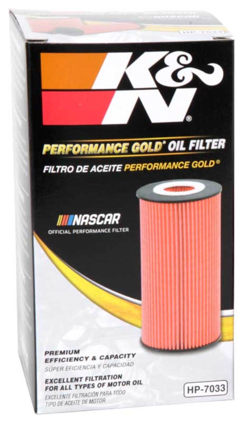K&N HP-7033 Cartridge Oil Filter anti-drain back valve