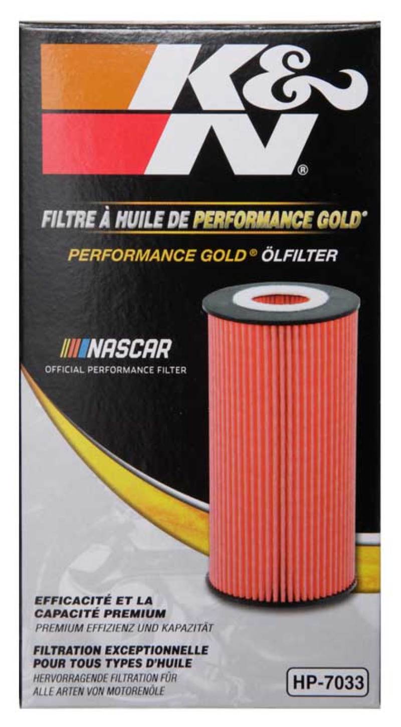 K&N HP-7033 Cartridge Oil Filter packaging