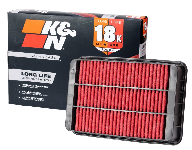 K&N Filters KNA-2392 Air Filter installation example