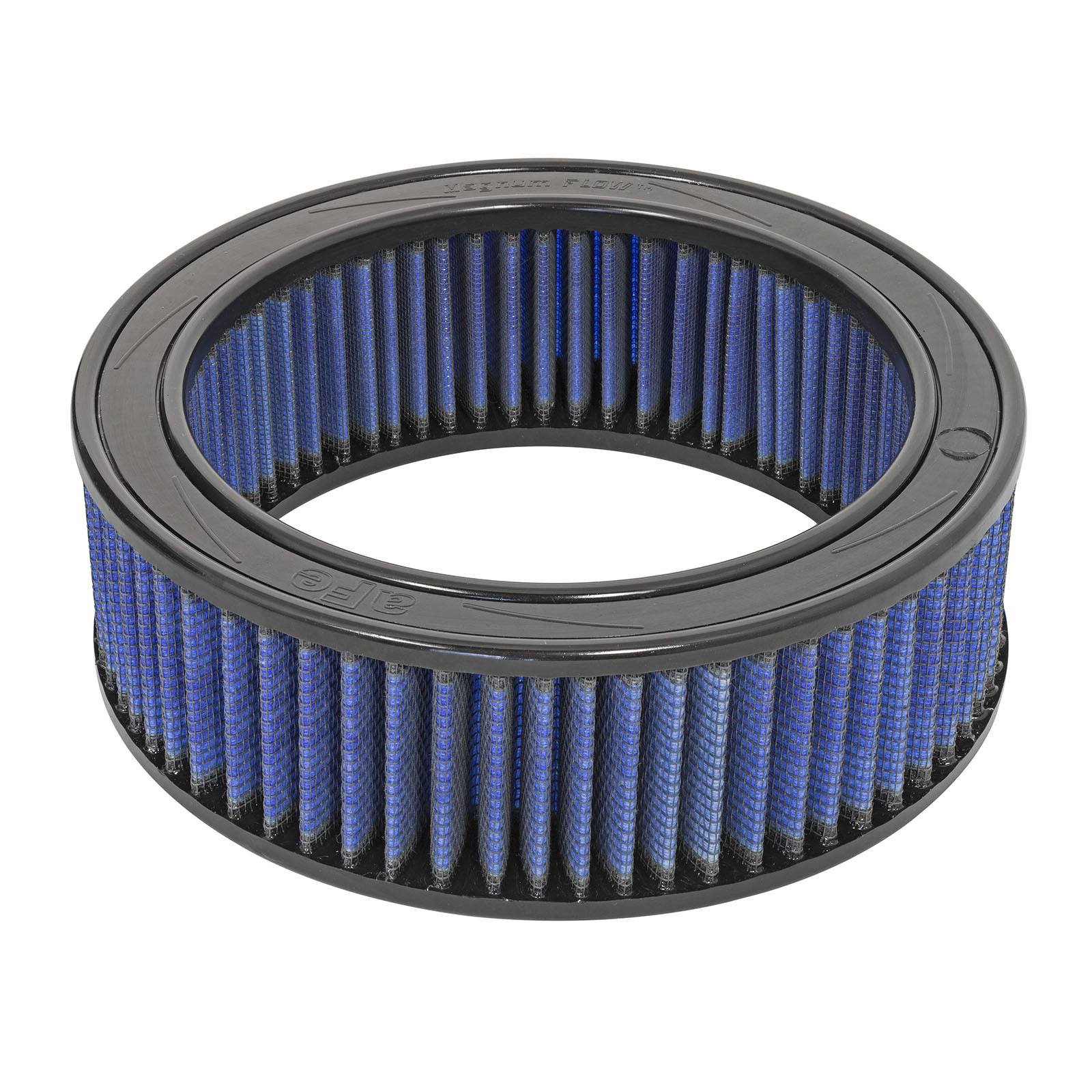 aFe Power AFE-18-10903 Magnum FLOW Round Racing Air Filter w/ Pro 5R Media 9 IN OD x 7 IN ID x 3 IN H