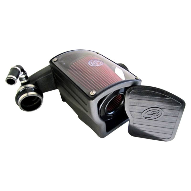 S&B Cold Air Intake For 92-00 GMC K-Series V8-6.5L Duramax Extendable White