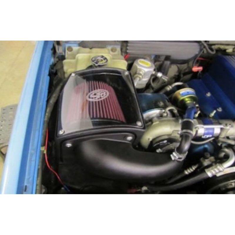 S&B Cold Air Intake For 92-00 GMC K-Series V8-6.5L Duramax Extendable White