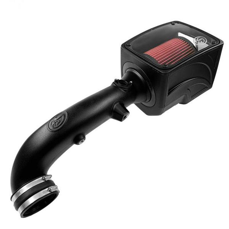 S&B Cold Air Intake For 09-13 Chevrolet Silverado/ Sierra 2500 3500 6.0L Extendable White