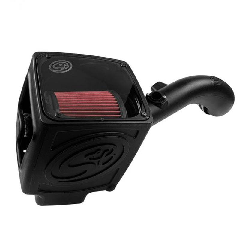 S&B 75-5061-1 Cold Air Intake For 09-13 Chevrolet Silverado/ Sierra 2500 / 3500 6.0L Cotton Cleanable Red