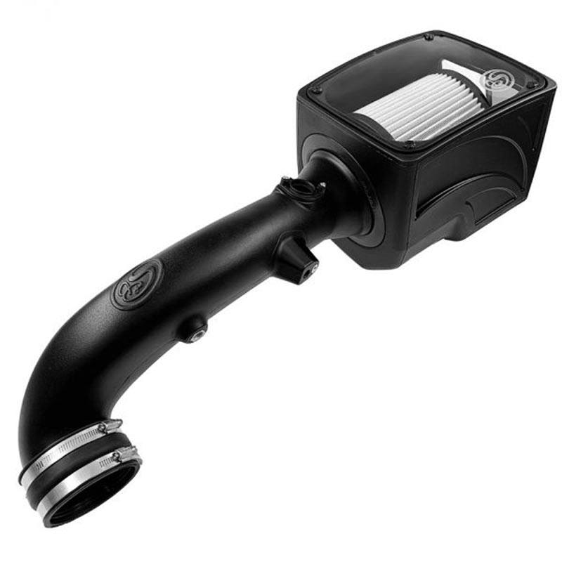 S&B Cold Air Intake For 09-13 Chevrolet Silverado/ Sierra 2500 3500 6.0L Extendable White