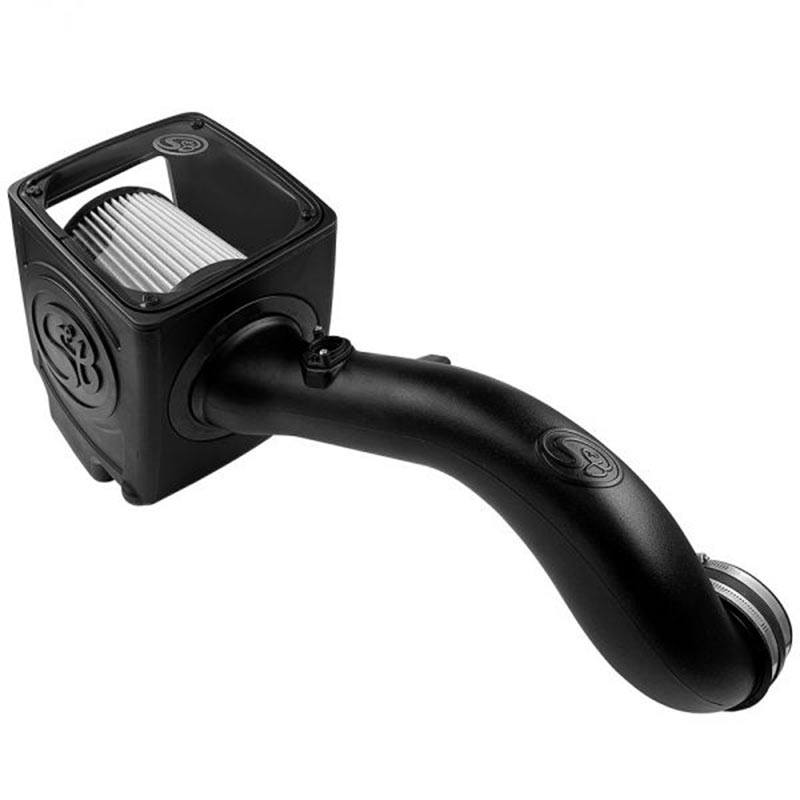 S&B Cold Air Intake For 09-13 Chevrolet Silverado/ Sierra 2500 3500 6.0L Extendable White