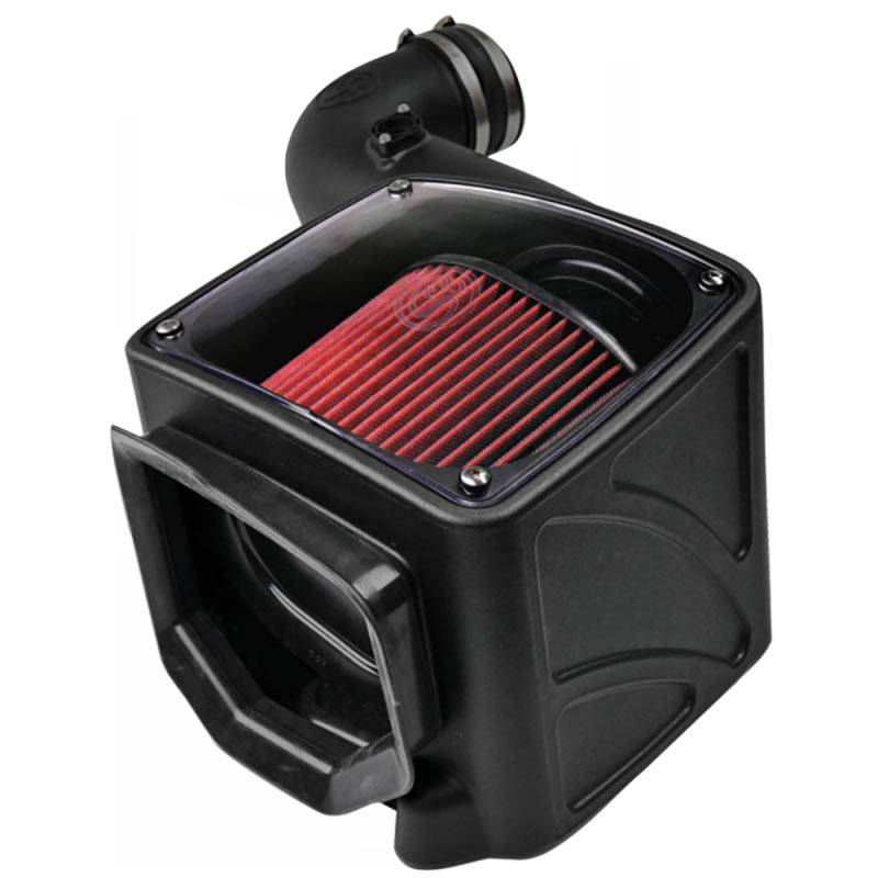 S&B Cold Air Intake For 06-07 Chevrolet Silverado GMC Sierra V8-6.6L LLY-LBZ Duramax Extendable White