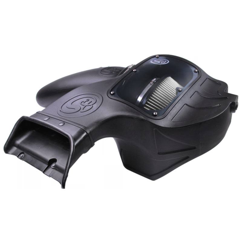 S&B Cold Air Intake For 07-11 Jeep Wrangler JK V6-3.8L Extendable White