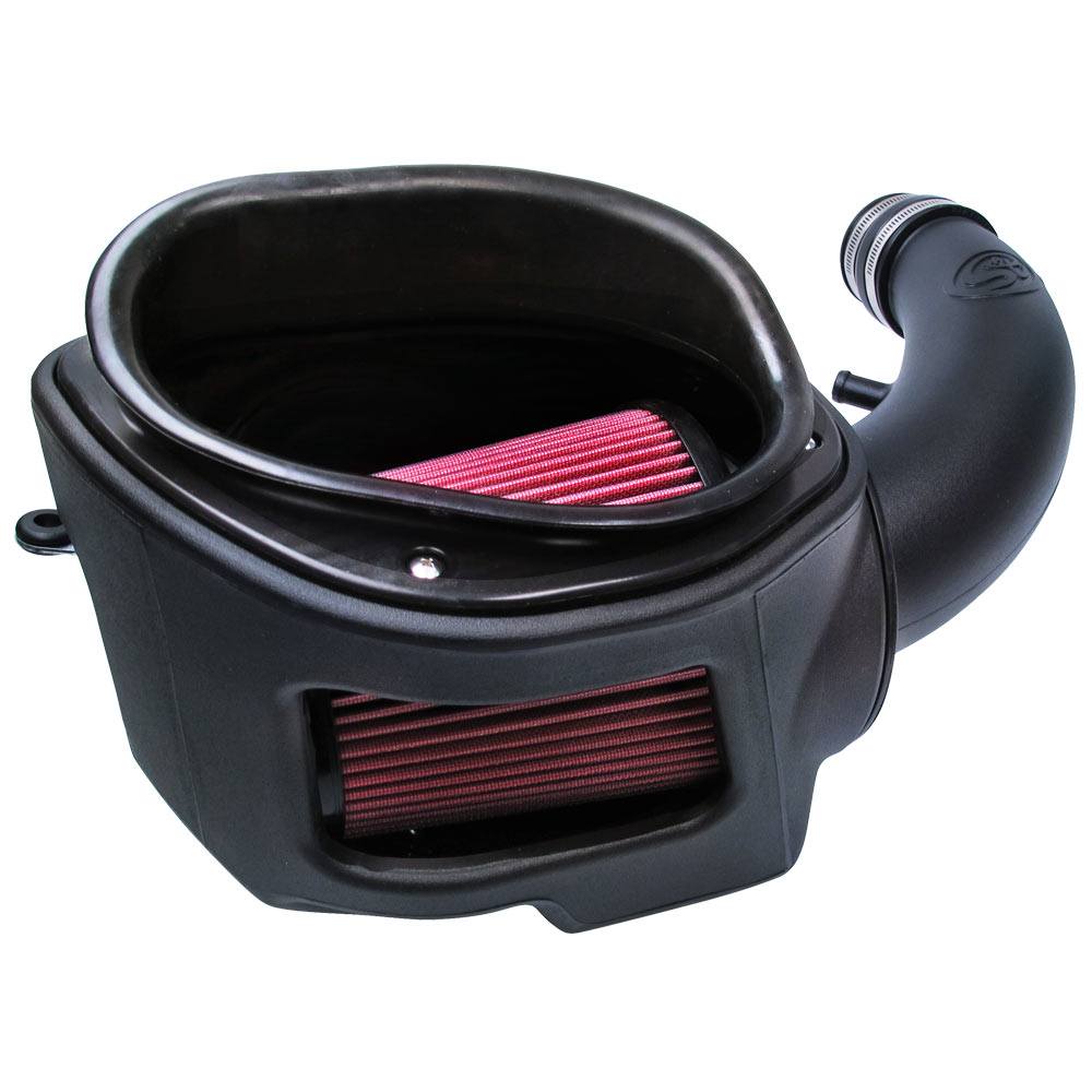 S&B Cold Air Intake For 07-11 Jeep Wrangler JK V6-3.8L Extendable White