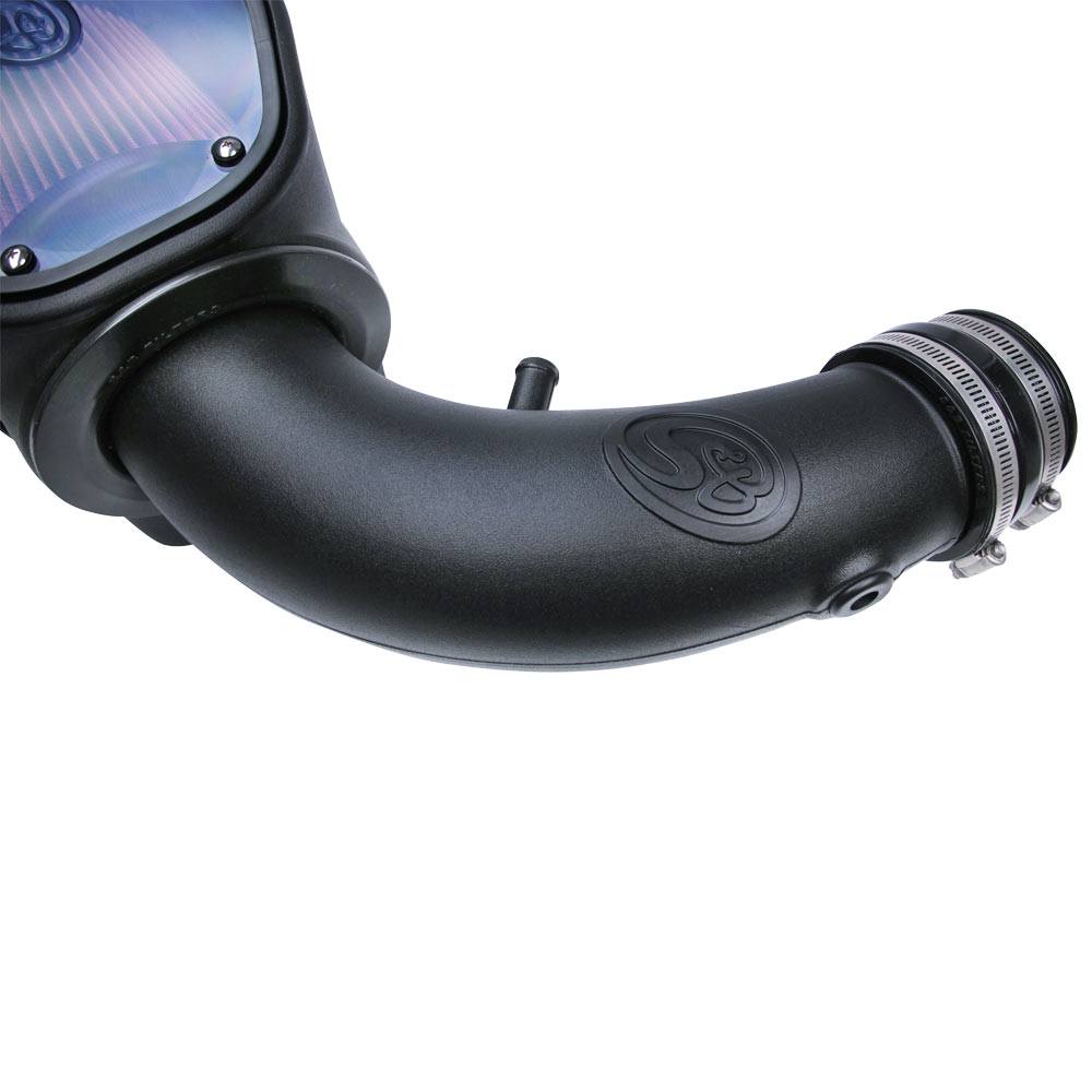 S&B Cold Air Intake For 07-11 Jeep Wrangler JK V6-3.8L Extendable White