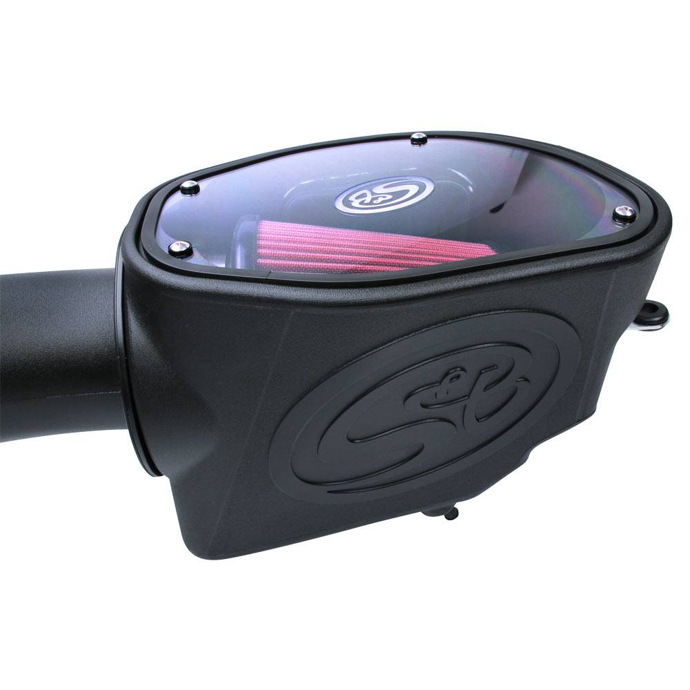 S&B Cold Air Intake For 07-11 Jeep Wrangler JK V6-3.8L Extendable White