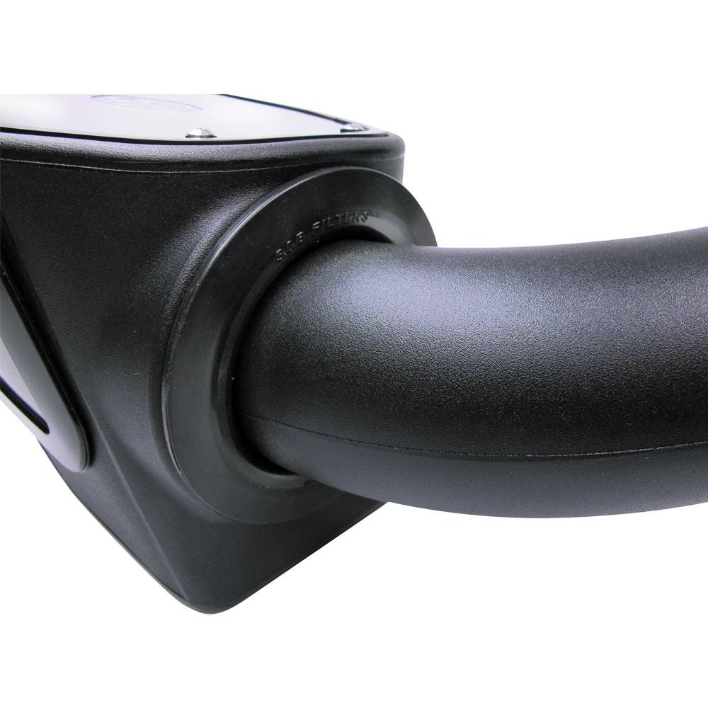 S&B Cold Air Intake For 07-11 Jeep Wrangler JK V6-3.8L Extendable White
