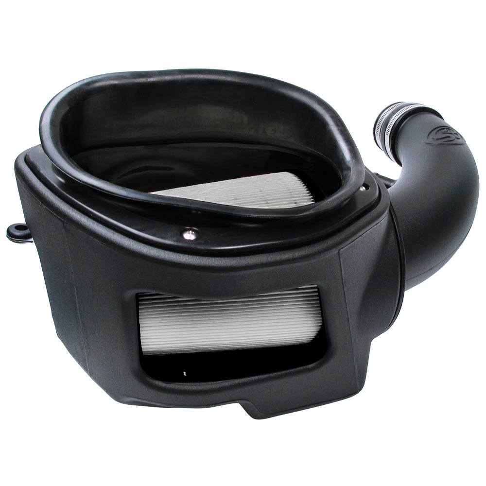 S&B Cold Air Intake For 07-11 Jeep Wrangler JK V6-3.8L Extendable White
