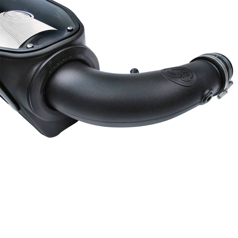 S&B Cold Air Intake For 07-11 Jeep Wrangler JK V6-3.8L Extendable White